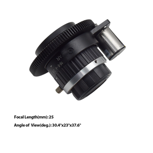 Lente de enfoque motorizado de montaje en C de 25mm con enfoque automático de 10MP <span class=keywords><strong>para</strong></span> <span class=keywords><strong>lentes</strong></span> CCTV de control industrial RS232/TTL - Product Image 2