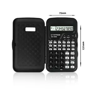 Mini calculatrice Portable à gros boutons, facile à appuyer, utilisée comme calculatrice scientifique pliante de bureau