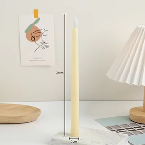 Bougies multicolores de l'avant <span class=keywords><strong>LED</strong></span> de flamme de sentiment atmosphérique de Z-0177 pour la décoration de maison et de barre - Product Image 4