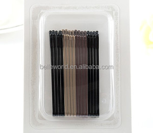 BELLEWORLD boîte personnalisée emballage logo 6cm pinces métalliques pinces à cheveux <span class=keywords><strong>accessoires</strong></span> <span class=keywords><strong>de</strong></span> <span class=keywords><strong>coiffure</strong></span> épingles à cheveux <span class=keywords><strong>pour</strong></span> femmes - Product Image 5