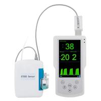 ETCO2 & SPO2 Monitor CA100 Handhold Mainstream avec capteur LH910 Source d'alimentation électricité