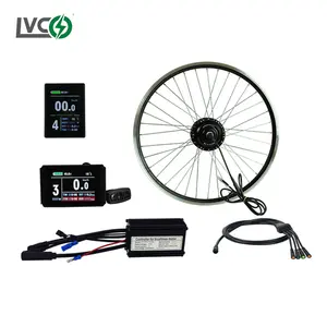 Lvco nhà sản xuất Nhà cung cấp động cơ xe đạp động cơ Kit điện bắt đầu chuyển đổi điện Kit với sừng và ánh sáng