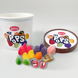 Oem tùy chỉnh trái cây hình Mini ice cream mix flavours Pops Ice Cream chất lượng tốt nhất Đông lạnh món tráng miệng Kem - Product Image 1