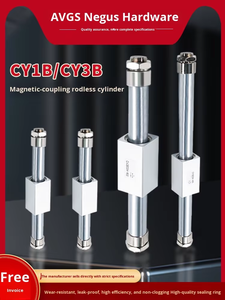 Componenti Pneumatici CY1B CY3B40-100, Cilindro Senza Stelo a Accoppiamento Magnetico con Componente Cuscinetto Centrale - Product Image 2