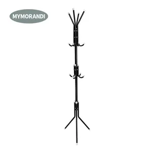 Coat Racks Multifunctional Metal Coat Rack Coat Hanger Stand Hall Tree For Bedroom Entryway