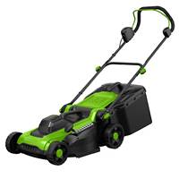 Mesin Pemotong Rumput Vertak 1500W AC, Mesin Pemotong Rumput Dorong Listrik untuk Memotong Rumput Taman