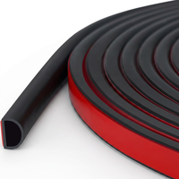 Joint d'étanchéité auto-adhésif en EPDM pour bord de porte de voiture, insonorisant, résistant aux intempéries, avec options de soudage et de découpe