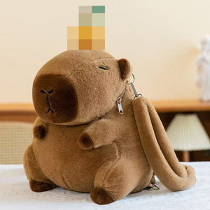 Sac à dos <span class=keywords><strong>en</strong></span> peluche Capybara, oreiller animal <span class=keywords><strong>en</strong></span> peluche, poupée Capybara, jouet <span class=keywords><strong>en</strong></span> peluche populaire <span class=keywords><strong>en</strong></span> <span class=keywords><strong>ligne</strong></span>, Capybara <span class=keywords><strong>en</strong></span> gros - Product Image 6
