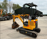 Excavatrice robuste de 1,8 tonne pour travaux de construction, modèle 9017FZTS, avec moteur et pompe, conçue pour une utilisation longue durée sur terrains difficiles