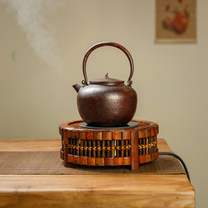 Electric Tea Maker Bamboo Stove With Keep Warm Function For Brewing Tea - Product Image 1