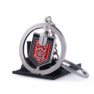 Llaveros de Metal giratorio para chica, llavero redondo con nombre de recuerdo, personalizado de aleación de Zinc, esmalte suave para regalos, <span class=keywords><strong>2022</strong></span> - Product Image 5