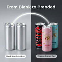 Canettes en aluminium 250 ml 350 ml 355 ml 500 ml 8,4 oz 12 oz 16 oz Fabricant de canettes en aluminium Canettes personnalisées pour bière et boissons gazeuses