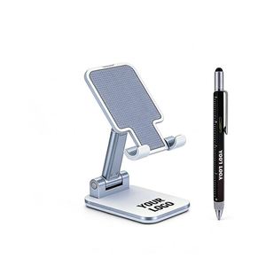 Support de téléphone portable pliable personnalisé avec logo pour cadeaux d'affaires promotionnels en gros - Product Image 1