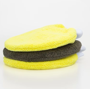 نماذج مختلفة تيري مايكروفايبر غسيل شنيل <span class=keywords><strong>Mitt</strong></span> صوفي - Product Image 2