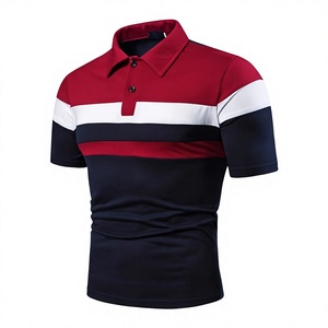 Camiseta Polo Deportiva Transpirable de Secado Rápido para Hombre, Tejido Ligero de Verano, Estilo Urbano Holgado, Muestra Gratis Disponible - Product Image 5