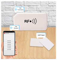 Lector RFID UHF Portátil USB de Escritorio para Windows y Android, ABS, 860-960MHz, Protocolo ISO18000-6C, Móvil