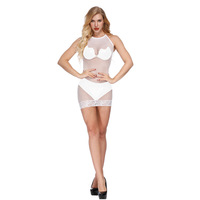 Vente en gros de body sexy lingerie en nylon robes matures bas résille sexy pour femme maîtresse bas de corps en maille
