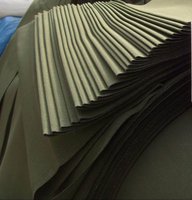 Vert olive 700 Gsm1.25 mm, tissu de coton pur couleur vert olive bâche en toile imperméable pour tente