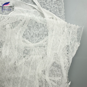 <span class=keywords><strong>Tissu</strong></span> jacquard 100% polyester pour designers, tricoté, motif 3D creux, robes, jupes, hauts pour femmes, imperméable, extensible, extérieur - Product Image 5