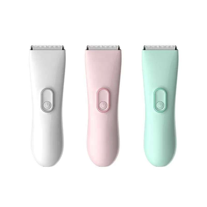 Waterproof Cordless Electric Body Hair And Baby Hair Trimmer By Usb Fast Charging