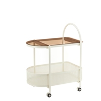 Table d'angle de salon de style nordique, petite table basse avec roulettes, couleur personnalisable, étagère de rangement pour canapé, table d'appoint en acier