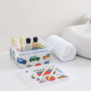 Toys Organizer Storage <b>Box</b> Rectangle Covered Cartoon Pattern 5010 - Product Image 4