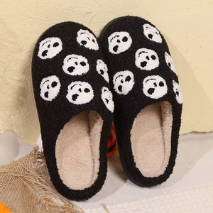 Wholesale 2026 Custom Home Ladies Men's Winter Christmas <b>Halloween</b> Indoor Anti-Slip Push Slides Light Weight <b>Slippers</b> for Women - Product Image 4