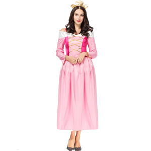 Disfraz de Princesa Hada para Halloween, Vestido de Poliéster Rosa para Actuaciones, Disfraz de TV para Mujer - Product Image 6