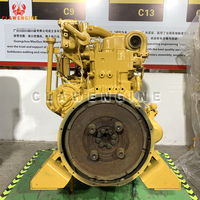 Rakitan Mesin Diesel Clawengine 6D24TL 11.94L 235-250kW Untuk Excavator Wheel Loader 6 Silinder Turbo Pengiriman Hong Kong