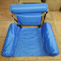 Chaise de natation gonflable portable dossier paresseux chaise longue de piscine gonflable chaises de piscine chaise longue de soleil natation