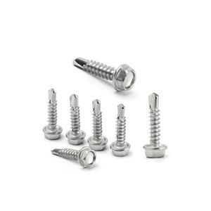 Acero inoxidable 316 Tapping Brocante Din7504 Tornillos autoperforantes de cabeza hexagonal - Product Image 6