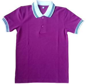 T-shirt à col roulé en coton tricoté de qualité supérieure personnalisé avec service OEM Chemises de golf pour hommes à coupe régulière à demi-manches - Product Image 5