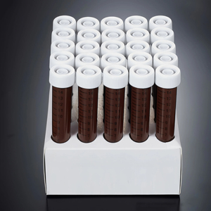 Tube centrifuge en PP brun pour la protection des échantillons sensibles à la lumière, bloquant 100 % des rayons UV, tube centrifuge 12 500 RCF - Product Image 1