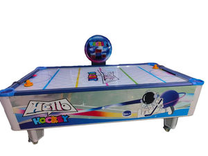 Máquina de Hockey de Aire Curva Operada con Monedas, Juego de Hockey de Aire para Interiores, Máquina de Juegos Arcade Operada con Monedas para Niños - Product Image 2