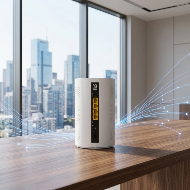 Unlocked 5G 4G LTE Router, WiFi6 Dual Band Mesh Router 1WAN 3LAN Port Support Multi-Devices With SIM Card