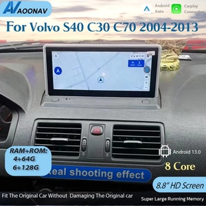 8.8 Inch Car Radio for Volvo S40 C30 C70 2004-2013 Android Multimedia GPS Navigation Player Unit Wireless Carplay Touch Screen - Product Image 3