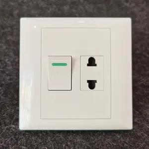 Jn Elektricien Schakelaar Van Populaire Stijl Geëxporteerd Naar Zuidoost Azië Enkele Opening Enkele Stekker Stopcontact