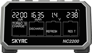 SKYRC NC2200 Four Channel Mobile APP Controlled Charger for FPV <b>Racing</b> <b>Drone</b> with Metal Plastic Construction - Product Image 2