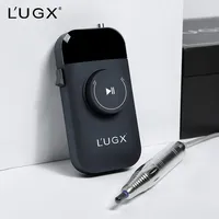 LUGX LG609 OEM/ODM Polisseuse à ongles portable rechargeable en acier inoxydable, perceuse à ongles électrique professionnelle sans balais