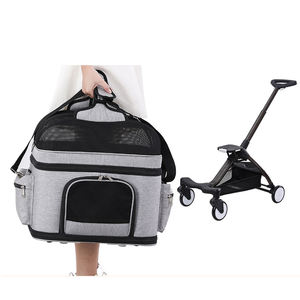 Wholesale Foldable Breathable Travel Portable Cat <b>Carrier</b> <b>Bag</b> <b>Dog</b> Pet Stroller - Product Image 2