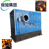 Four à air chaud pour le séchage du bois à double combustible (chauffage au bois de chauffage et au charbon)-Idéal pour le bois, le bois et les produits du bois-Personnalisable