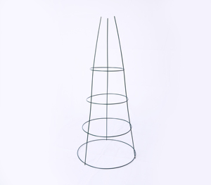 China Made Powder Coating Decorative Garden Plant Protect Support Tomato Cage - Product Image 1