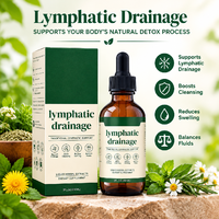 Gouttes de soutien lymphatique à marque privée pour le soulagement des ballonnements et le renforcement immunitaire, 2 fl oz, livraison rapide