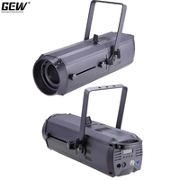 Projecteur LED à zoom manuel DMX512 GEVV 200W 300W, projecteur à focalisation d'image pour scène, théâtre, studio