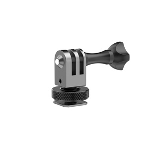 Adaptateur de fixation à griffe chaude en aluminium CNC pour GoPro Hero 13/12/11/10/9/8/7/6/5, DJI Osmo Action 5/4/3/2/1, AKASO, <span class=keywords><strong>Campark</strong></span> - Product Image 6