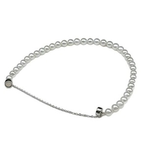 Bracelet en perles d'eau douce Zhuji 3,0-3,5 mm Haute brillance pour Xiaomi Perle 925 Argent Boucle magnétique Chic Perle d'eau douce - Product Image 5