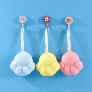 Balle de bain ovale pour enfants, éponge de gommage pour bébé, gommage à la boue indolore, ultra doux - Product Image 5