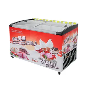 Rebirth Refrigerator Supermarket Display Fridges And Deep Commercial Freezer