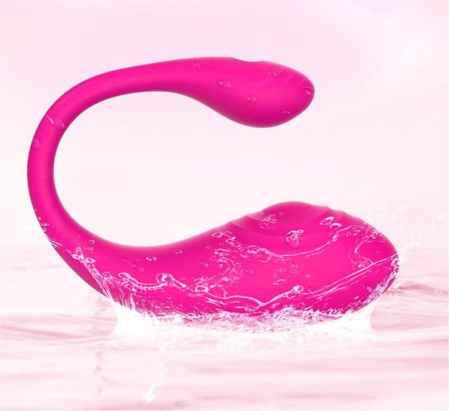 YLove Erotic G-Spot Vibrating Egg with APP Control 10 Modes Liquid Silicone Vibrator IPX6 Waterproof for Female Masturbation