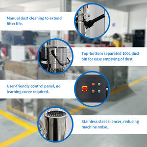 <span class=keywords><strong>Aspirateur</strong></span> industriel à poussée et aspiration pour <span class=keywords><strong>charbon</strong></span> pulvérisé, idéal pour les usines chimiques, les chantiers de construction et l'industrie textile - Product Image 4